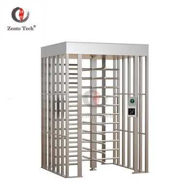 AC 220V पैदल यात्री टर्नस्टाइल गेट पूरी ऊंचाई 1450*1500*2300mm
