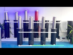 परावर्तक पट्टी के साथ स्वचालित वापस खींचने योग्य पार्किंग बोलार्ड