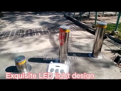 ड्राइववेज़ के लिए पीएलसी नियंत्रण एंटी कोलिजन इलेक्ट्रिक हाइड्रोलिक राइजिंग बोलार्ड