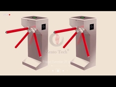 3 आर्म ट्राइपोड टर्नस्टाइल गेट कार्ड कलेक्टर एक्सेस हैंड पुश 60W बस के लिए