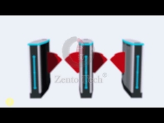 हवाई अड्डा सुरक्षा फ्लैप बैरियर टर्नस्टाइल स्विंग गेट चेहरे की पहचान पार्किंग क्यूआर कोड