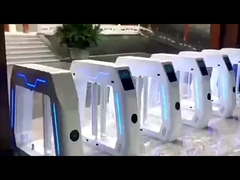 अवैध घुसपैठ विरोधी सुपरमार्केट प्रवेश द्वार आरएफआईडी कार्ड टर्नस्टाइल 12 वी