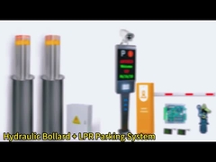 फाइबर ड्राइंग फ़िनिश K6 हाइड्रोलिक रिट्रैक्टेबल रोड बोलार्ड्स 220V/380V