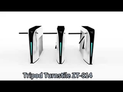 60W आउटडोर स्टेनलेस स्टील आरएफआईडी तिपाई टर्नस्टाइल अर्ध स्वचालित